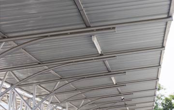 installing Caer Bont metal roofing